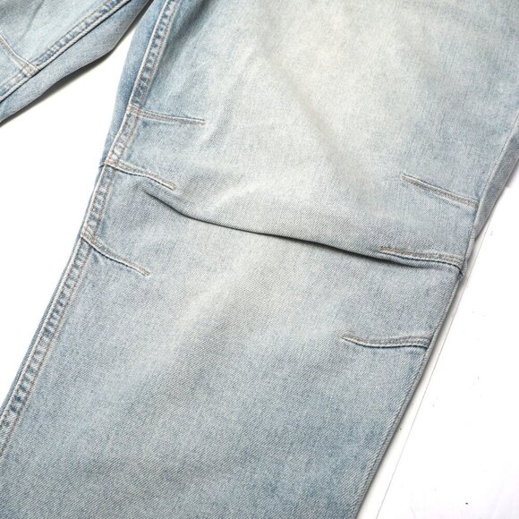 HUDSON Mens Zach Skinny Moto Jeans Stretch Light Wash Paci Casual sz 42 NEW - Picture 5 of 10